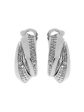 Cartier Panthere Diamond White Gold Earrings Cheap