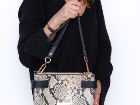 Amanda Wakeley Animal Print Bag For Sale