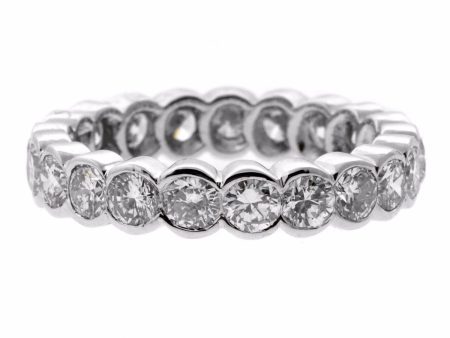 Van Cleef & Arpels Diamond Eternity White Gold Band Online Sale