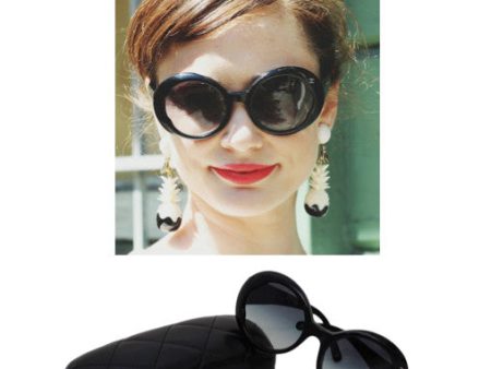 Authentic Chanel Rare Iconic Jackie O Runway Sunglasses Online Hot Sale