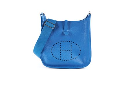 Hermes Evelyn 29 Blue Z Stamp 2021 Online