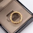 Bvlgari B.zero1ring with two 18K  gold loops and a black ceramic spiral Online