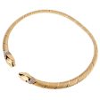 Cartier Panthere 18k Tri Color Gold Diamond Choker Necklace Online now