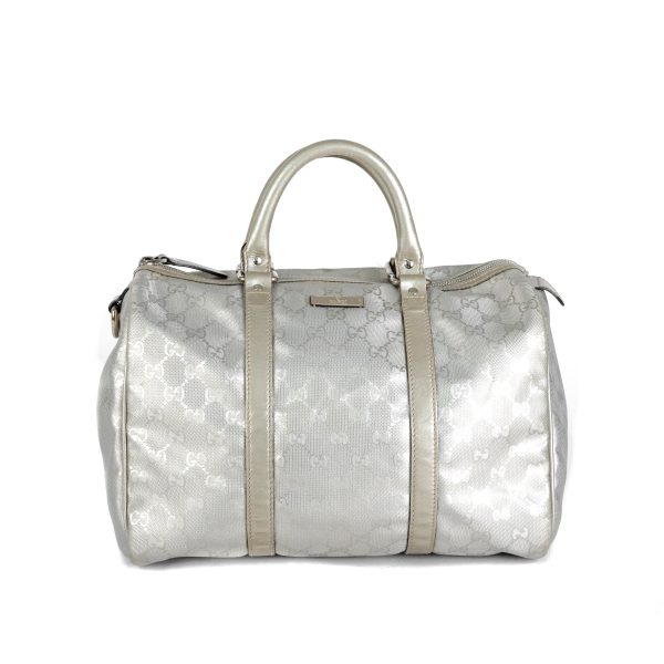 Gucci Boston Bag Silver Fashion