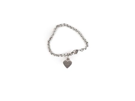 Gucci Silver Sterling Padlock Bracelet For Discount