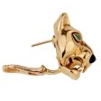 Cartier Panthere Day Night 18k Gold Drop Earrings Supply