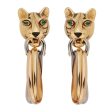 Cartier Panthere Day Night 18k Gold Drop Earrings Supply