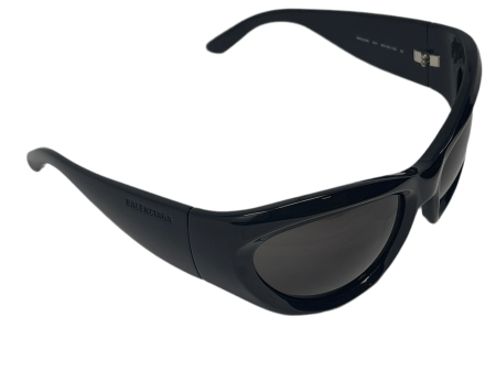 BALENCIAGA black D frame sunglasses Hot on Sale