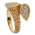 Boucheron Toi et Moi Serpent Bohème Diamond Yellow Gold Ring Supply