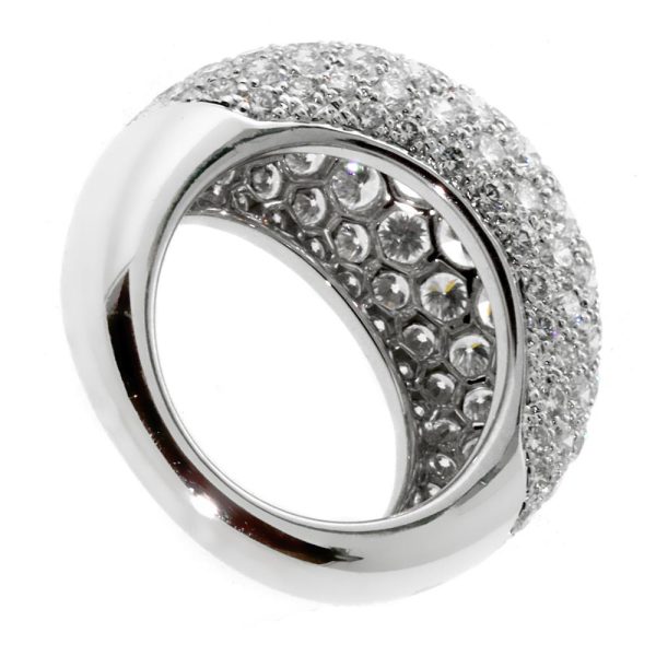 Van Cleef & Arpels Diamond Cocktail Ring Online Hot Sale