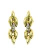 Cartier Gentiane Diamond Gold Earrings Discount