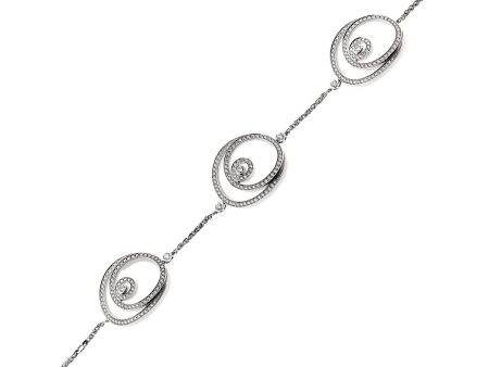 Audemars Piguet Millenary Diamond 18k White Gold Bracelet on Sale