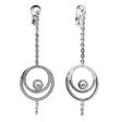 Audemars Piguet Millenary Diamond Drop White Gold Earrings For Cheap