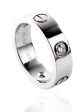 Cartier Love Diamond Ring in 18k in White Gold on Sale