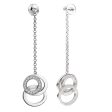 Audemars Piguet Millenary Diamond White Gold Drop Earrings For Sale