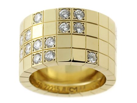 Cartier Lanieres Diamond Gold Ring For Cheap