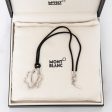 Mont Blanc Star Signature sur Cordon en Argent Silver Necklace Supply