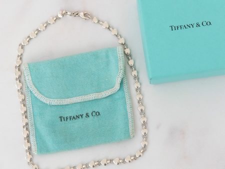 Tiffany & Co Silver Solid Hearts Necklace Supply