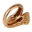 Boucheron Serpent Boheme Toi et Moi Diamond Gold Ring For Sale