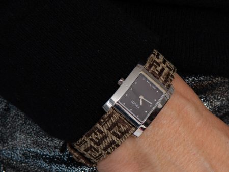 Fendi Monogram Fabric Watch Cheap