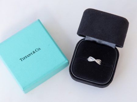 Tiffany and Co Diamond Set Infinity Ring In White Gold Online Hot Sale