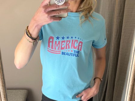 America The Beautiful - Graphic T Hot on Sale