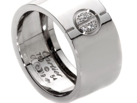 Cartier Love Diamond Ring in 18k White Gold Cheap