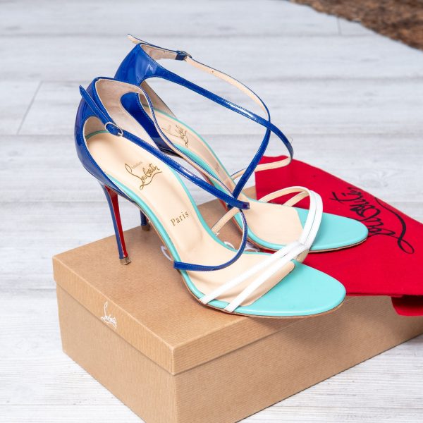 Christian Louboutin Gwynitta Neptune Sandals Size 41 Fashion