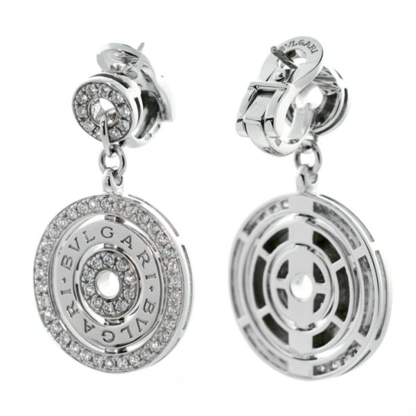 Bulgari Astrale Diamond White Gold Earrings Online Sale