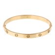 Cartier Love Yellow Gold Bangle Bracelet Sz 20 Fashion