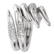 Audemars Piguet Diamond White Gold Cocktail Ring Sz 6 1 2 Supply