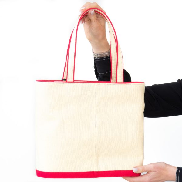 Lulu Guinness Paper Doll Raffia Tote Bag Online Sale