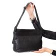 Mulberry Oversized Maggie Black Leather Clutch Bag Online Hot Sale