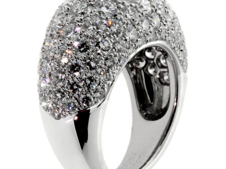 Van Cleef & Arpels Diamond Cocktail Ring Online Hot Sale