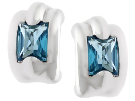 Audemars Piguet Topaz 18k White Gold Earrings Online