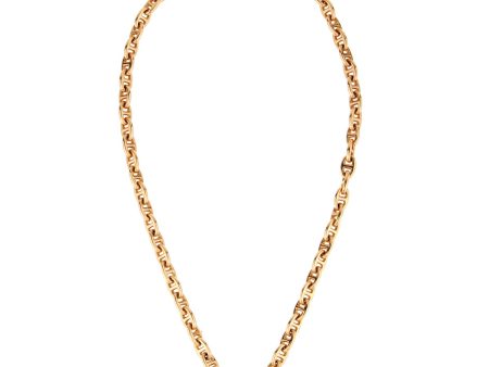 Hermes Chaine d Ancre Rose Gold Necklace Cheap