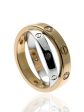 Cartier Love Diamond Ring in 18k White & Rose Gold Online now