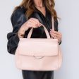 Lulu Guinness Gertie Blush Pink Leather Bag Discount