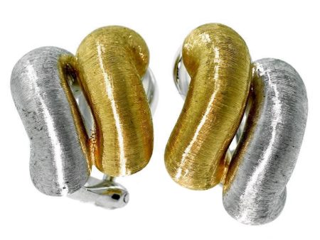 Buccellati Multitone Gold Earrings For Discount