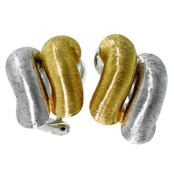 Buccellati Multitone Gold Earrings For Discount