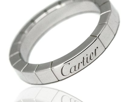 Cartier Lanieres Ring in 18k White Gold For Cheap