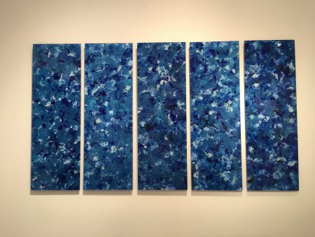 A Minor Chord, five 36 x 12 in panels on Sale