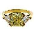 Tiffany & Co Fancy Intense Yellow Diamond Engagement Ring on Sale