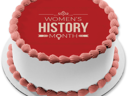 Women s History Month Edible Cake Topper Image ABPID55243 Hot on Sale