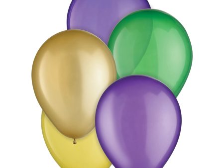 Mardi Gras Color Mix 5  Balloon For Discount