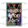 Women s History Month Silhouettes of Women Edible Cake Topper Image ABPID55242 Cheap