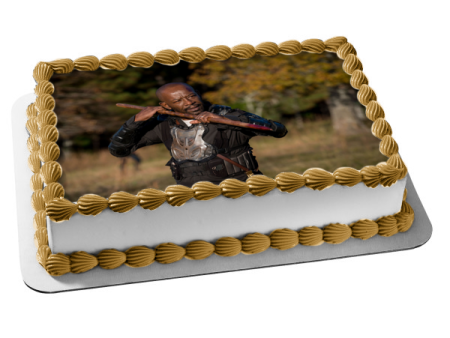 The Walking Dead Morgan Edible Cake Topper Image ABPID55184 Discount